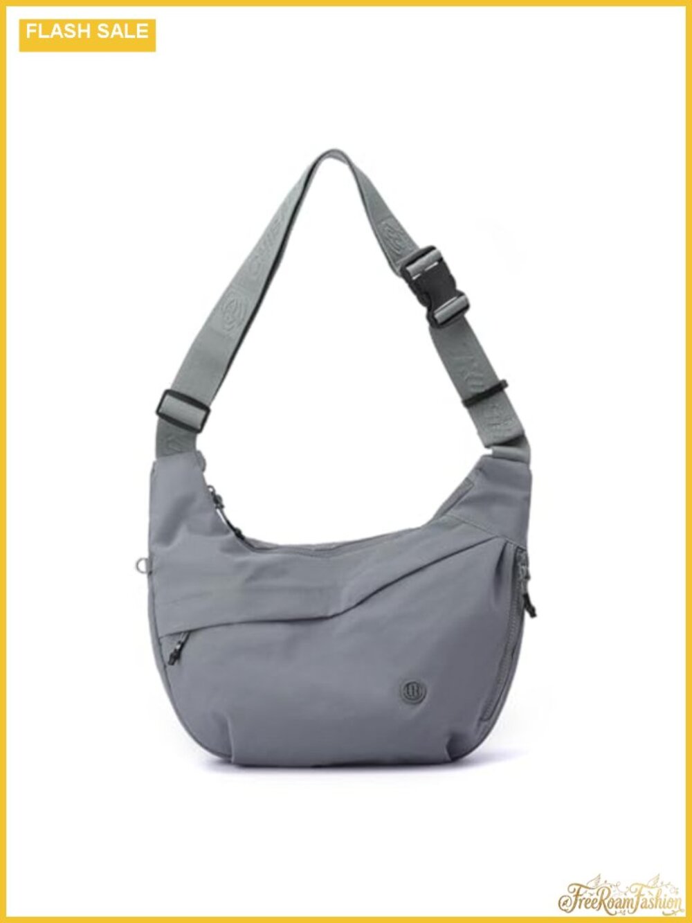 Nylon Crescent Hobo Crossbody Shoulder Bag Lightweight Waterproof Adjustable